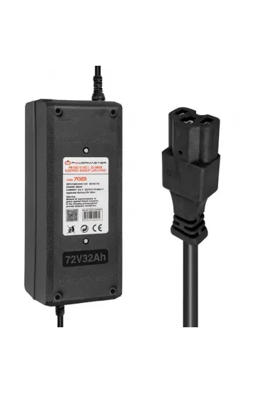 Powermaster Pm-7023 72 Volt - 32 Amper Elektrikli Bisiklet Şarj Cihazı Powermaster Pm-7023 72 Volt - 32 Amper Elektrikli Bisiklet Şarj Cihazı