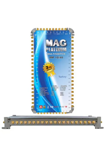 10*40 Sonlu/kaskatlı Swıtchlı Uydu Santrali Mag Platınum
