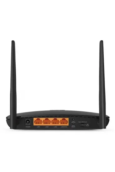 Tp-link Archer Mr400 Ac1200 Mbps 4g/3g Lte Sım Destekli Yuvası Çift Bant 10/100 Port Kablosuz Router Tp-link Archer Mr400 Ac1200 Mbps 4g/3g Lte Sım Destekli Yuvası Çift Bant 10/100 Port Kablosuz Router
