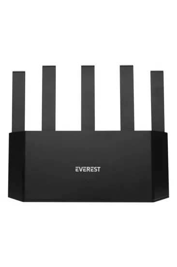 Everest Ewr-x3000mbps-v1 X3000mbps Dualband 5*6dbi 1 Wan Port + 3 Lan Port Wi-fi 6 Wisp+ap+repeater Destekli Kablosuz Wifi Router Everest Ewr-x3000mbps-v1 X3000mbps Dualband 5*6dbi 1 Wan Port + 3 Lan Port Wi-fi 6 Wisp+ap+repeater Destekli Kablosuz Wifi Router
