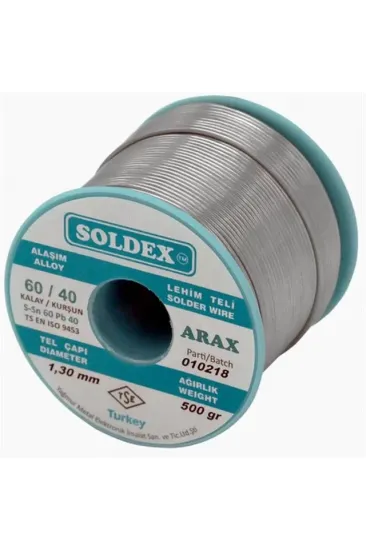 Araxlı 500 Gr Lehim Teli 1.3 Mm Araxlı 500 Gr Lehim Teli 1.3 Mm