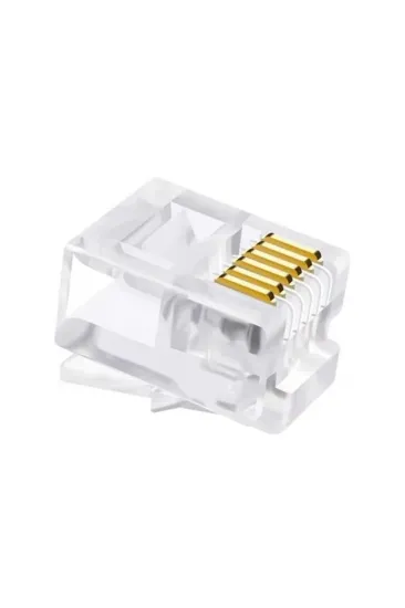 Powermaster Telefon Soketi 6p/6c (100'lü Paket) Powermaster Telefon Soketi 6p/6c (100'lü Paket)