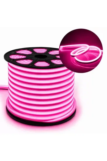 Powermaster 12 Volt 100 Metre Pembe Neon Şerit Led Powermaster 12 Volt 100 Metre Pembe Neon Şerit Led