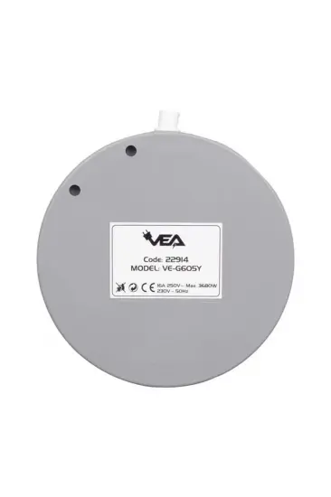 Vea Ve-g605y 5'li Anahtarlı 1.5 Metre Grup Priz Vea Ve-g605y 5'li Anahtarlı 1.5 Metre Grup Priz