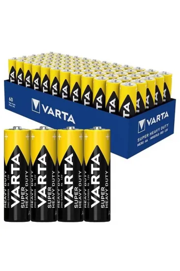 Varta Superlife Çinko Aa Kalem Pil (60'lı Paket) Varta Superlife Çinko Aa Kalem Pil (60'lı Paket)