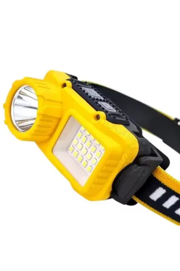 Powermaster S02 Sarı Sensörlü Kafa Lambası Powermaster S02 Sarı Sensörlü Kafa Lambası