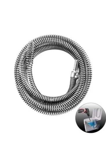 Sunup Sn-38808 2 Metre 10 Mm Matkap Uyumlu Boru Temizleme Yayı Sunup Sn-38808 2 Metre 10 Mm Matkap Uyumlu Boru Temizleme Yayı