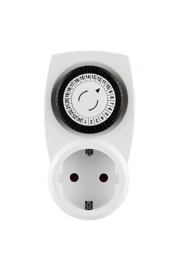 Horoz Timer-1 3500w Mekanik Günlük Zaman Ayarlı Priz Horoz Timer-1 3500w Mekanik Günlük Zaman Ayarlı Priz