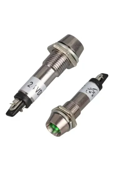 Ic-225 Sinyal Lambası Ø8mm Metal 24 Volt Ic-225 Sinyal Lambası Ø8mm Metal 24 Volt