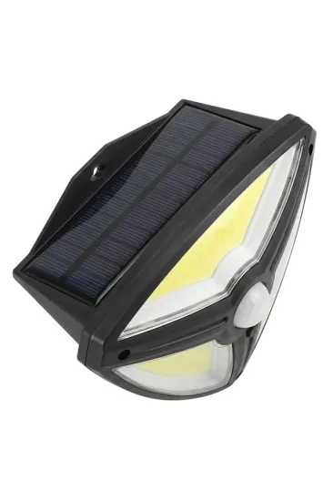 Powermaster Mx-1219b 150 Cob Ledli Sensörlü 3 Modlu Solar Duvar Lambası Powermaster Mx-1219b 150 Cob Ledli Sensörlü 3 Modlu Solar Duvar Lambası