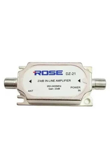 Rose Dz-21 Lnb Hat Kuvvetlendirici 23db In-lıne Rose Dz-21 Lnb Hat Kuvvetlendirici 23db In-lıne