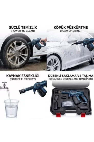 Carstar Cr-25709 Yüksek Basınçlı Oto Yıkama Makinesi Carstar Cr-25709 Yüksek Basınçlı Oto Yıkama Makinesi