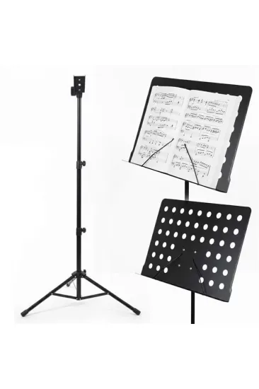 Magicvoice Mv-19498 Katlanabilir Tripod Nota Sehpası Perfore Standı Konser Orkestra Tipi Yükseklik Ayarlı (50-150cm) Magicvoice Mv-19498 Katlanabilir Tripod Nota Sehpası Perfore Standı Konser Orkestra Tipi Yükseklik Ayarlı (50-150cm)