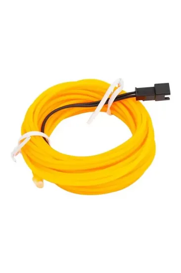 Powermaster 5 Metre 5 Volt Usb Adaptörlü Neon Sarı İp Aydınlatma Pm-6081 Powermaster 5 Metre 5 Volt Usb Adaptörlü Neon Sarı İp Aydınlatma Pm-6081