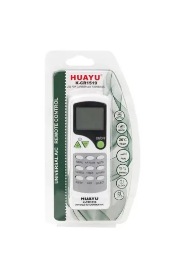 Carrier K-cr1519 Universal Klima Kumandası Carrier K-cr1519 Universal Klima Kumandası