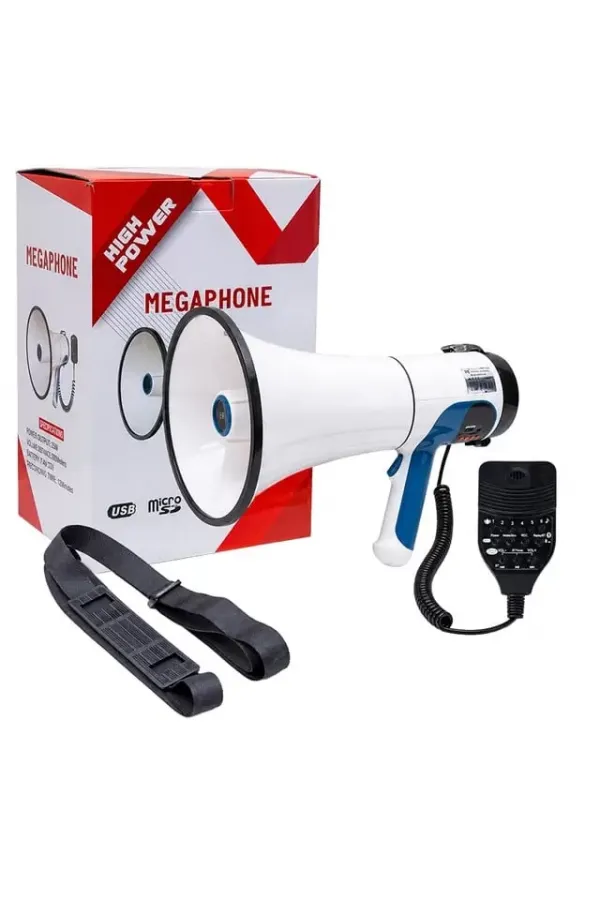 Magicvoice Ml-687 Bt-usb Şarj Üniteli Mikrofonlu Megafon