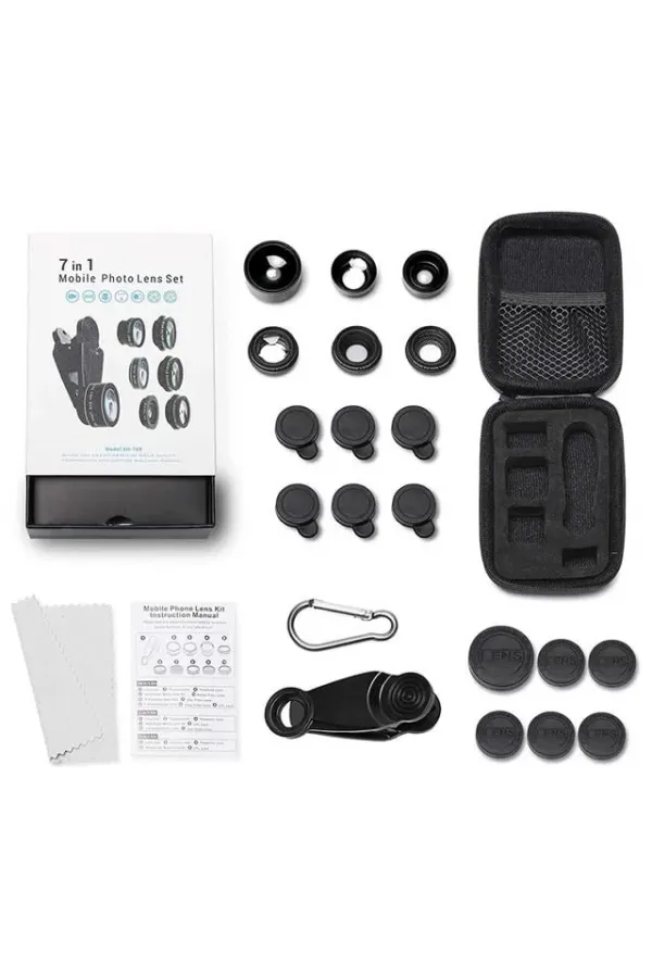 Powermaster Pm-25951 Telefon Kamera 6lı Set Lens Kiti Powermaster Pm-25951 Telefon Kamera 6lı Set Lens Kiti