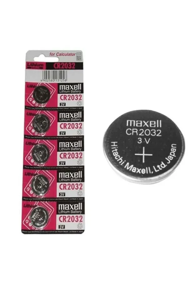 Maxell Cr 2032 Lithıum Pil 5'li Paket Maxell Cr 2032 Lithıum Pil 5'li Paket