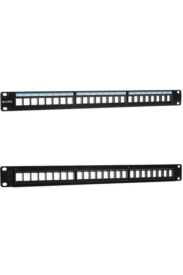 S-link Sl-f24n Jack'sız 24'lü Patch Panel S-link Sl-f24n Jack'sız 24'lü Patch Panel
