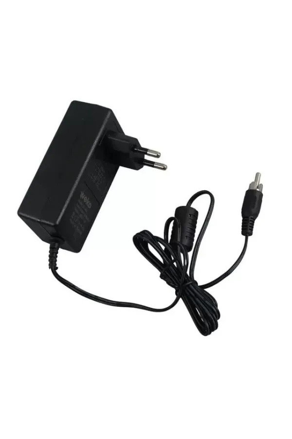 Weko 16 Volt - 2. Amper Tos Fişli Rca Yerli Üretim Priz Tipi Santral Adaptörü Weko 16 Volt - 2. Amper Tos Fişli Rca Yerli Üretim Priz Tipi Santral Adaptörü