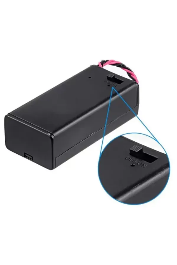 9 Volt Pil Kutusu Kapaklı Açma/kapama Anahtarlı Ic-233d 9 Volt Pil Kutusu Kapaklı Açma/kapama Anahtarlı Ic-233d