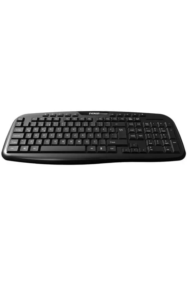 Everest Kb-955 Siyah Usb Multimedia Kablolu Q Standart Klavye