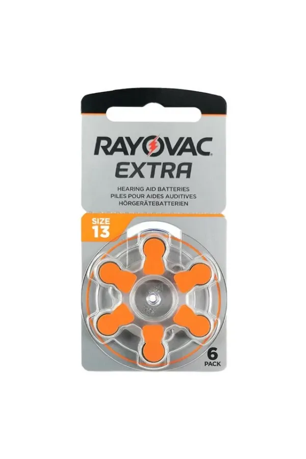 Rayovac 13 Numara Kulaklık Pili 6'lı Paket Rayovac 13 Numara Kulaklık Pili 6'lı Paket