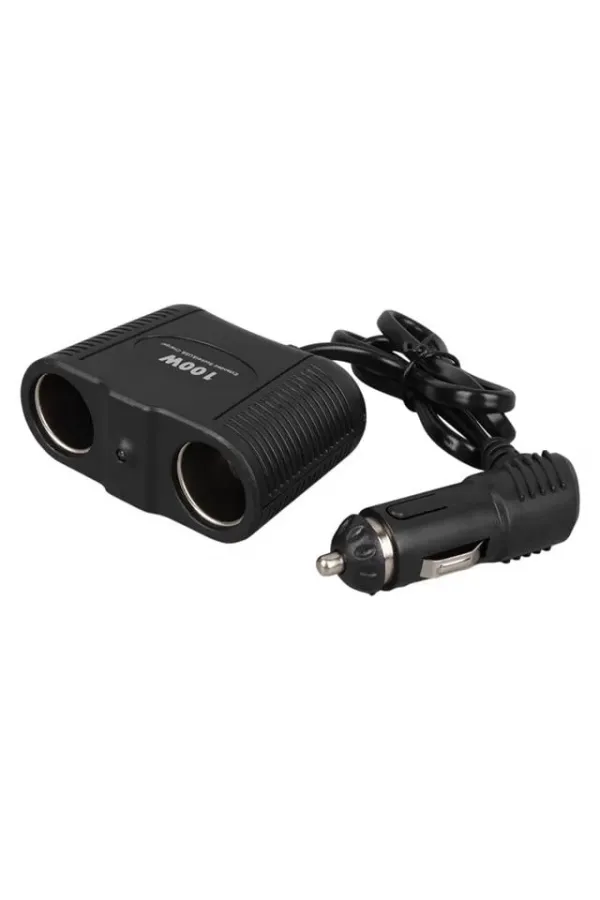 Olesson 1642 12-24v 100w 70cm Kablolu 2'li Araç Çakmak Çoklayıcı Olesson 1642 12-24v 100w 70cm Kablolu 2'li Araç Çakmak Çoklayıcı