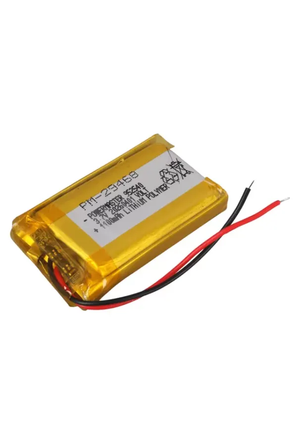 Powermaster 952540 3.7v 1100mah Lityum Polimer (li-po) Batarya Ciklet Pil Powermaster 952540 3.7v 1100mah Lityum Polimer (li-po) Batarya Ciklet Pil