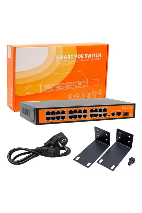 Powermaster Poe24fe+2ge+1sfp 300w 10/100 Mbps Ethernet Switch Powermaster Poe24fe+2ge+1sfp 300w 10/100 Mbps Ethernet Switch