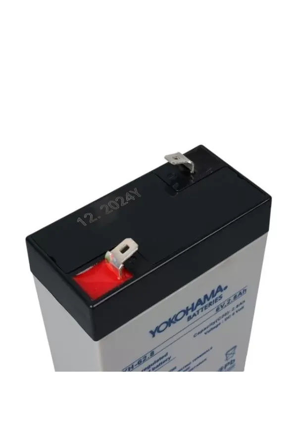 Yokohama Yh-62.8 6 Volt - 2.8 Amper Dik Akü (66x33x97 Mm) Yokohama Yh-62.8 6 Volt - 2.8 Amper Dik Akü (66x33x97 Mm)