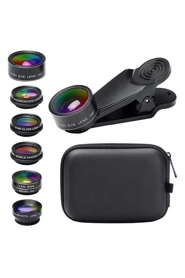 Powermaster Pm-25951 Telefon Kamera 6lı Set Lens Kiti Powermaster Pm-25951 Telefon Kamera 6lı Set Lens Kiti