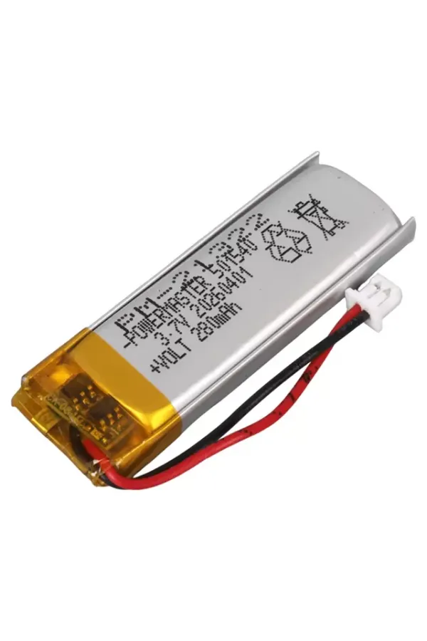 Powermaster 501540 3.7 Volt 280 Mah Lityum Polimer Pil Powermaster 501540 3.7 Volt 280 Mah Lityum Polimer Pil