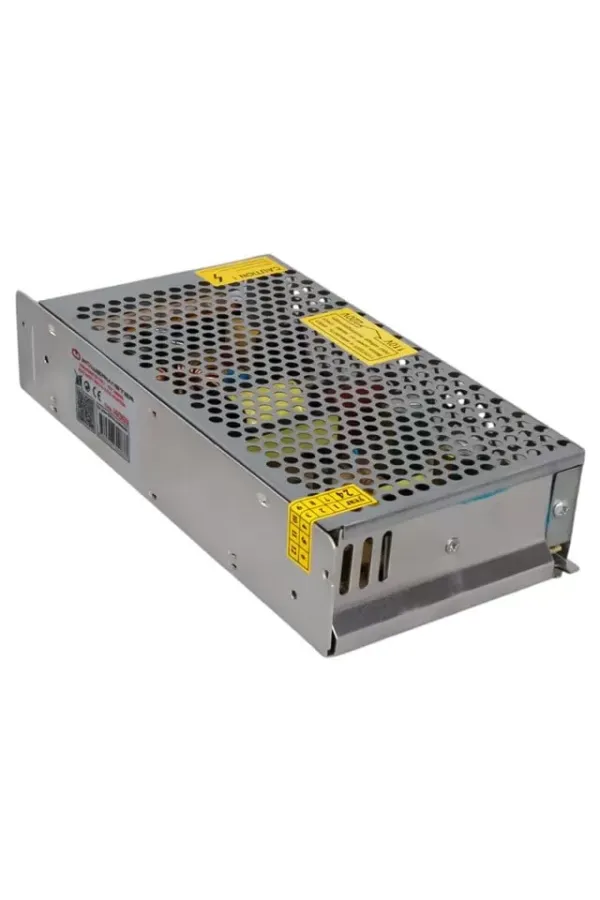 Powermaster Pm-14069 12 Volt - 16.7 Amper - 200 Watt Metal Kasa Adaptör