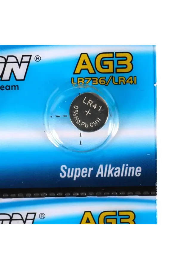 Tianqiu Ag3 Lr41 Alkalin Saat Pili 10'lu Paket Tianqiu Ag3 Lr41 Alkalin Saat Pili 10'lu Paket