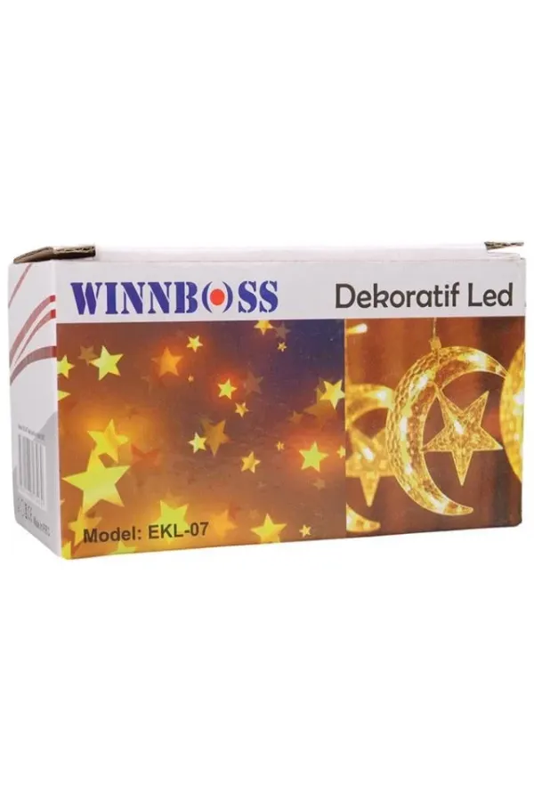 Winnboss Wn-1181 5 Metre 20 Ledli Ay Yıldızlı Günışığı Sabit Led Dekoratif Aydınlatma 5 Watt Winnboss Wn-1181 5 Metre 20 Ledli Ay Yıldızlı Günışığı Sabit Led Dekoratif Aydınlatma 5 Watt