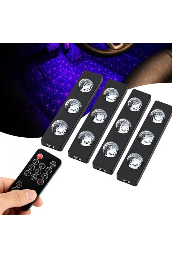 Sunup Araç İçi 7 Renk Led Işık