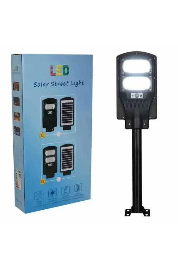 Powermaster Pm-23011 Solar Ledli Kumandalı 100 Watt Sokak Lambası Powermaster Pm-23011 Solar Ledli Kumandalı 100 Watt Sokak Lambası
