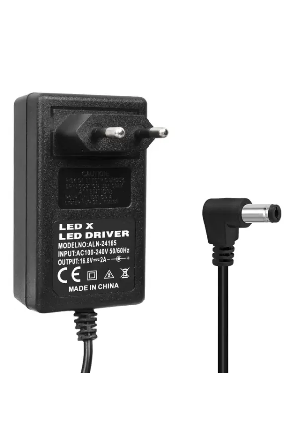 Powermaster Pm-5284 16.8 Volt - 2 Amper - 33.6 Watt 5.5*2.5 Mm L Uçlu Şarjlı Matkap Adaptörü Powermaster Pm-5284 16.8 Volt - 2 Amper - 33.6 Watt 5.5*2.5 Mm L Uçlu Şarjlı Matkap Adaptörü