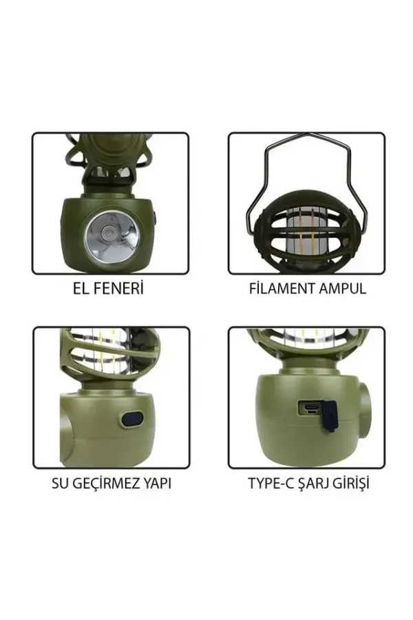 Powermaster Lf-3328b 30watt Kamp Lambası Powermaster Lf-3328b 30watt Kamp Lambası