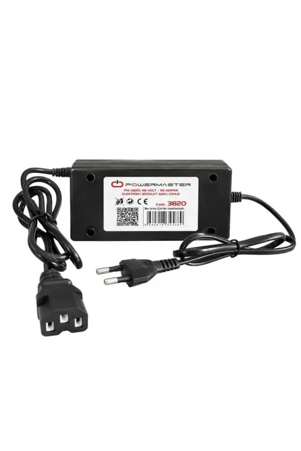 Powermaster Pm-3820 48 Volt - 38 Amper Elektrikli Bisiklet Şarj Cihazı