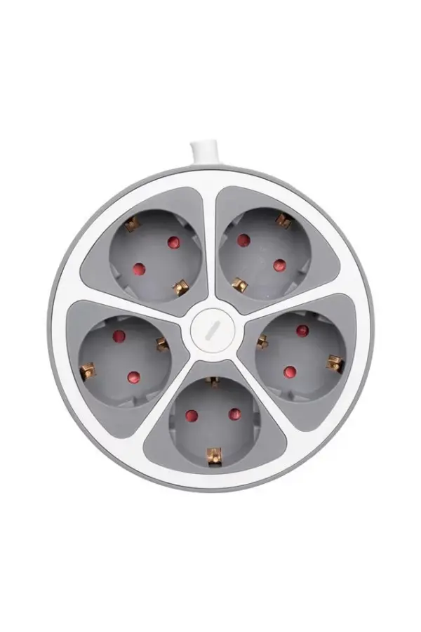 Vea Ve-g605y 5'li Anahtarlı 1.5 Metre Grup Priz Vea Ve-g605y 5'li Anahtarlı 1.5 Metre Grup Priz