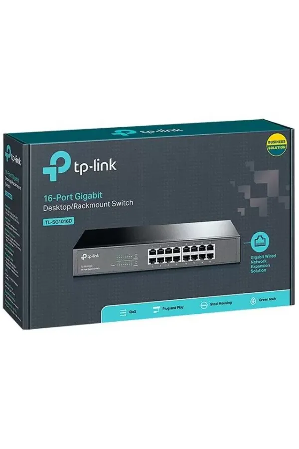 Tp-link Tl-sg1016d 16 Port Gigabit Ethernet Switch Tp-link Tl-sg1016d 16 Port Gigabit Ethernet Switch