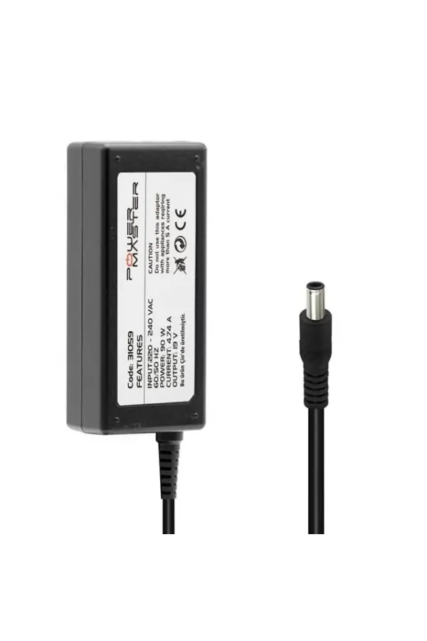 Powermaster Pm-31059 19 Volt - 4.74 Amper 5.5*3.0 Mm Uçlu Adaptör (samsung Notebook) Powermaster Pm-31059 19 Volt - 4.74 Amper 5.5*3.0 Mm Uçlu Adaptör (samsung Notebook)
