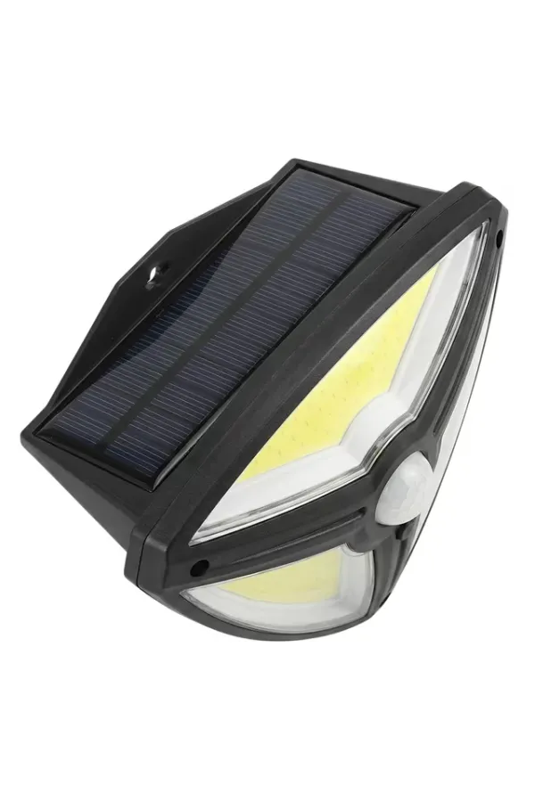 Powermaster Mx-1219b 150 Cob Ledli Sensörlü 3 Modlu Solar Duvar Lambası Powermaster Mx-1219b 150 Cob Ledli Sensörlü 3 Modlu Solar Duvar Lambası