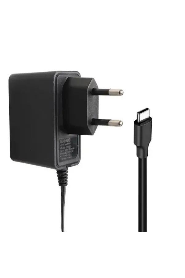 Weko Wk-37803 5 Volt 2 Amper Type-c Uçlu Yerli Üretim Priz Tipi Adaptör Weko Wk-37803 5 Volt 2 Amper Type-c Uçlu Yerli Üretim Priz Tipi Adaptör