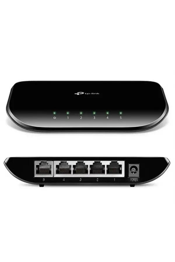 Tp-link Tl-sg1005d 5 Port 10-100-1000 Gigabit Ethernet Switch