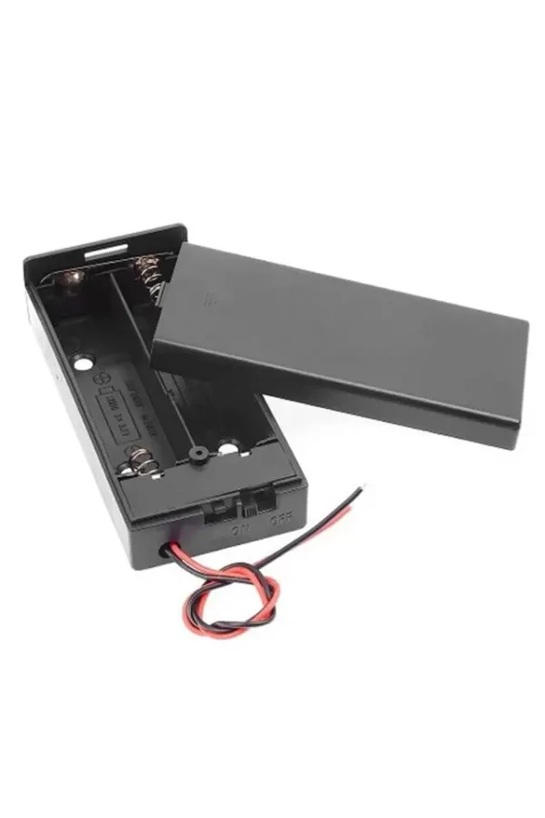 Powermaster 2'li Aa Kapaklı Switch'li Pil Yuvası (ıc-233c Powermaster 2'li Aa Kapaklı Switch'li Pil Yuvası (ıc-233c