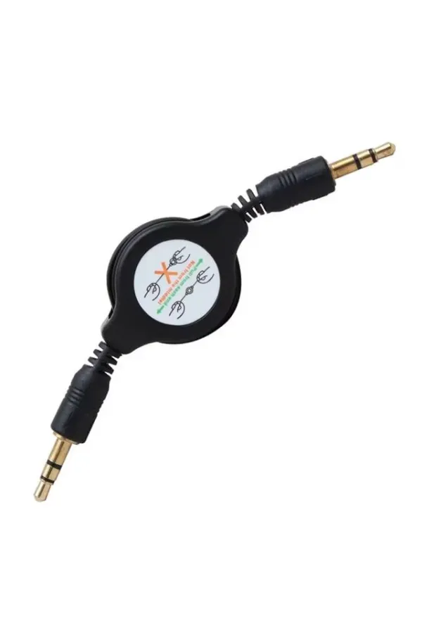 Powermaster Makaralı 3.5 Mm Stereo Erkek-erkek Kablo Powermaster Makaralı 3.5 Mm Stereo Erkek-erkek Kablo