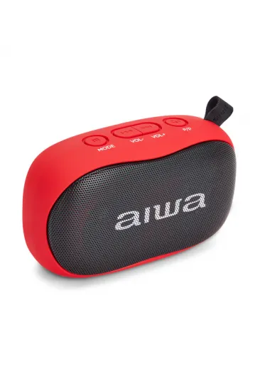 Aiwa BS-110RD Bluetooth Hoparlör Kırmızı Aiwa BS-110RD Bluetooth Hoparlör Kırmızı